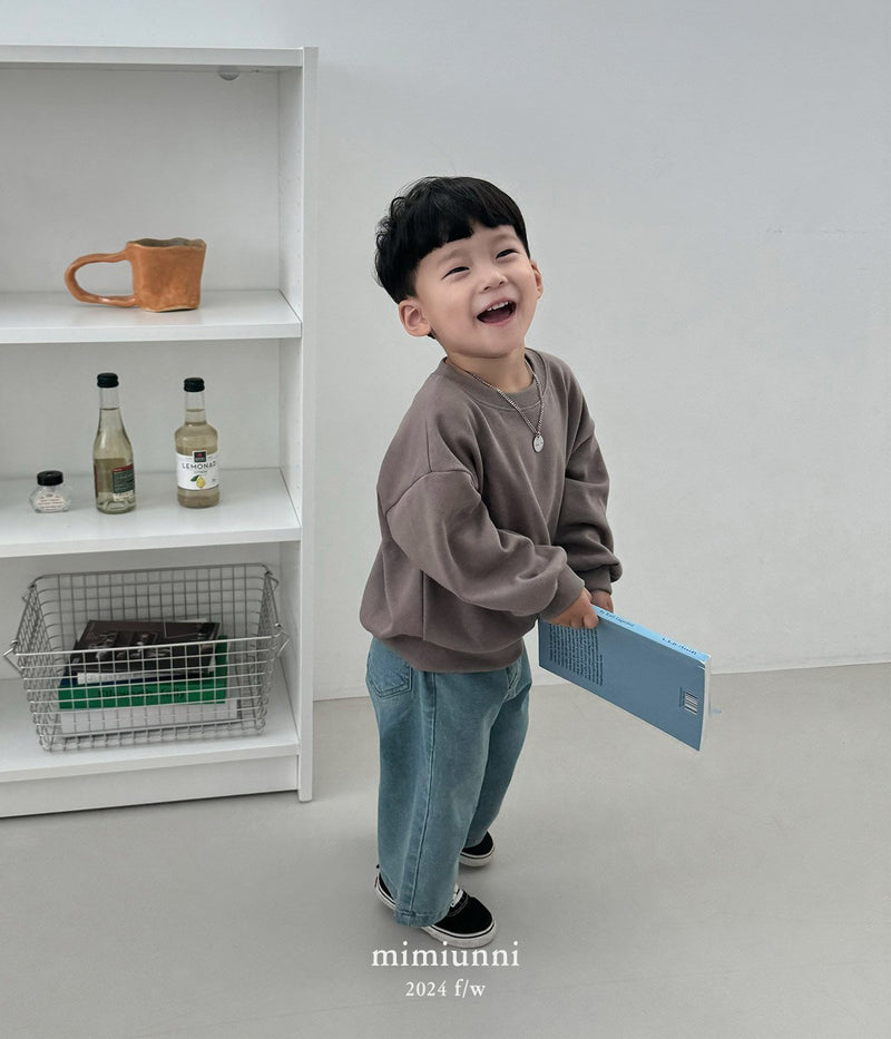 【9/20-9/30期間限定予約販売】mimiunni / 1+1  soft basic mtm【for kids 】2024fw