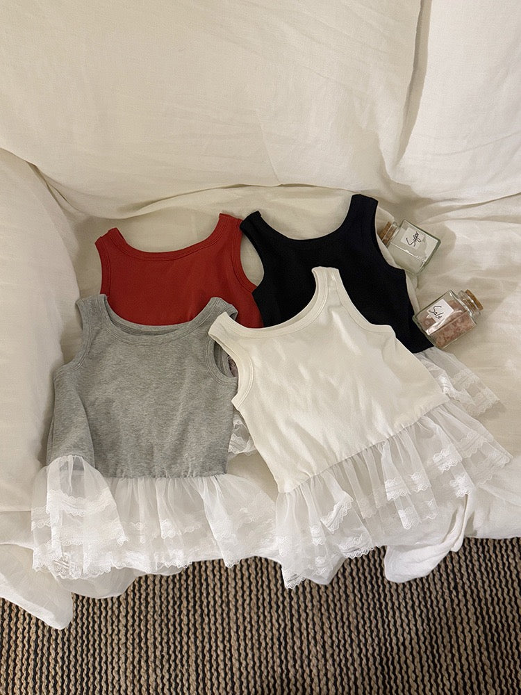 lace tanktop 【for kids&Jr.】