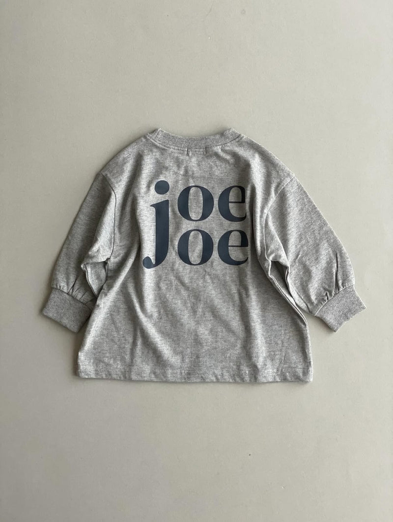 joejoe /   back logo longtee【for kids, Jr. 】