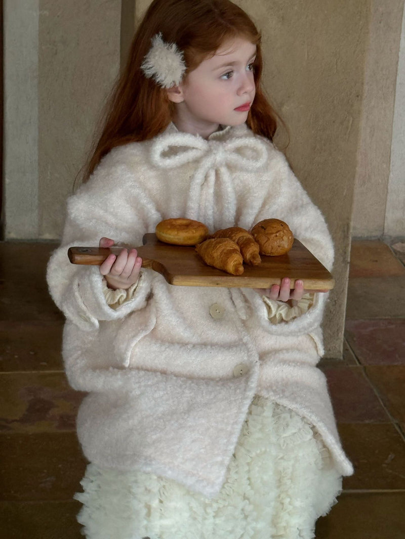 otaly / wool ribbon coat【for kids , jr】