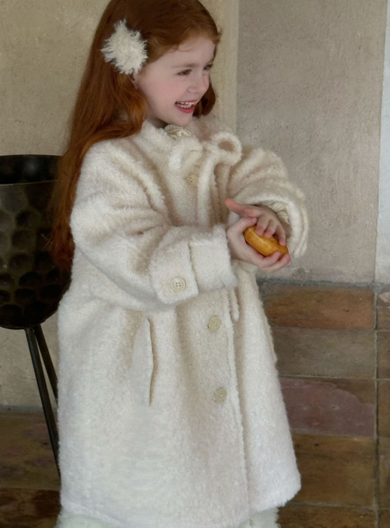 otaly / wool ribbon coat【for kids , jr】