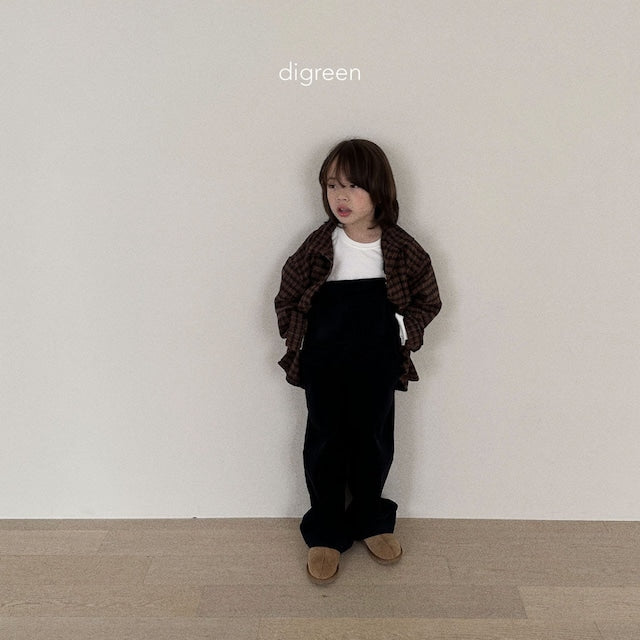 digreen / corduroy overall