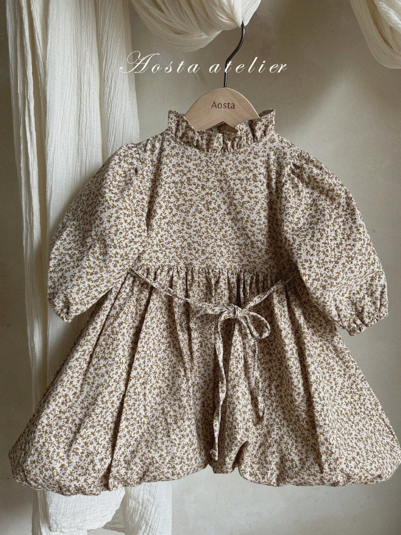 aosta / olivia balloon dress