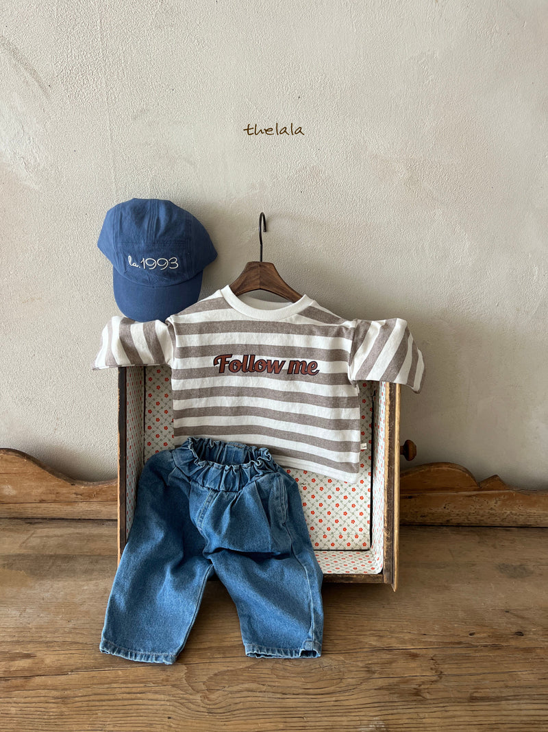 thelala / gogo blue denim pants