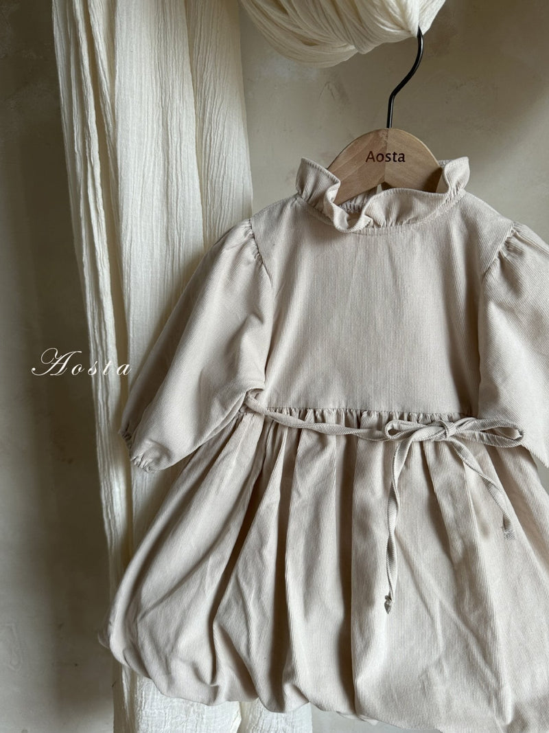 aosta / olivia balloon dress