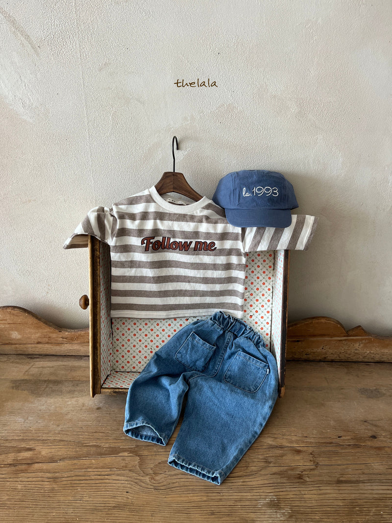 thelala / gogo blue denim pants