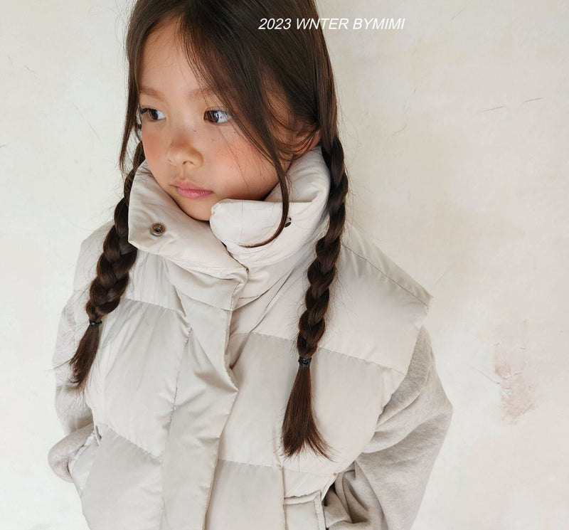 by mimi /  Bangbang padding  vest【for kids , jr】