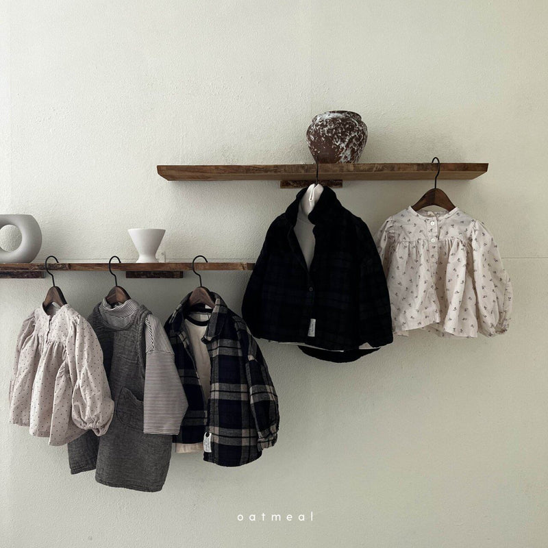 oatmeal / ellin blouse
