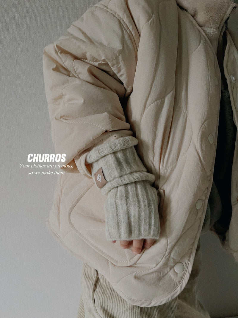 churros / finger less glove