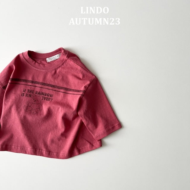 LINDO / wink bear tee