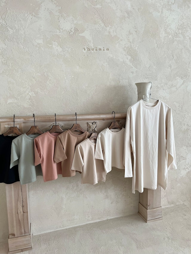 thelala /【for mom】high muji tee
