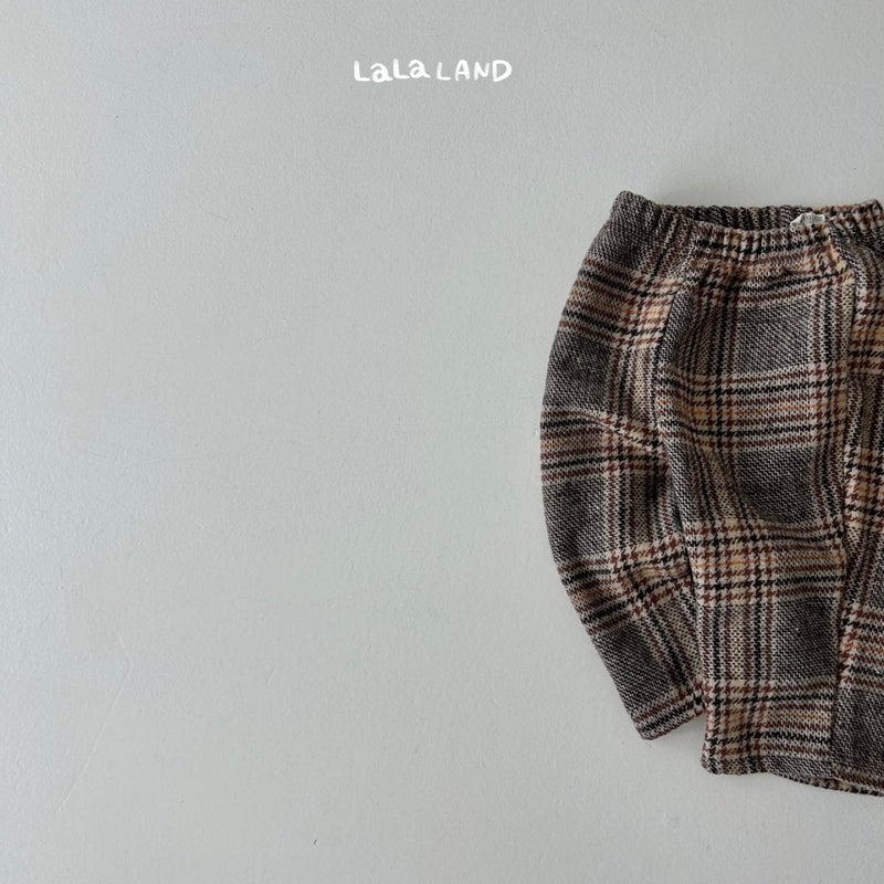 Lalaland / london check pants