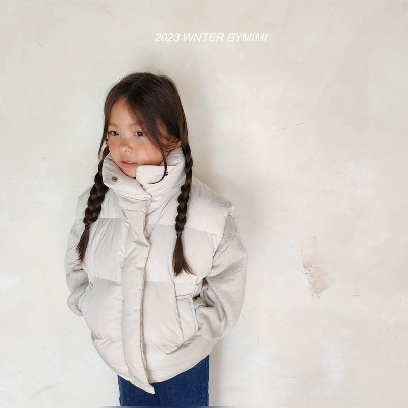by mimi /  Bangbang padding  vest【for kids , jr】