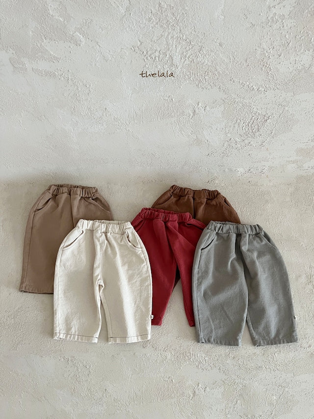 thelala / daily cotton pants