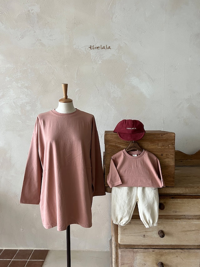 thelala /【for mom】high muji tee