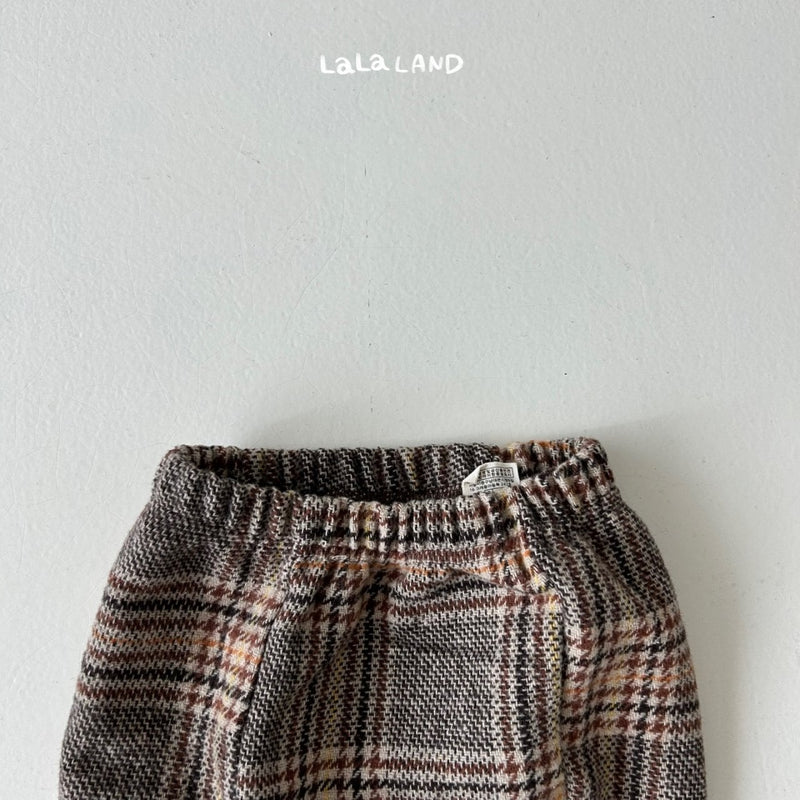 Lalaland / london check pants