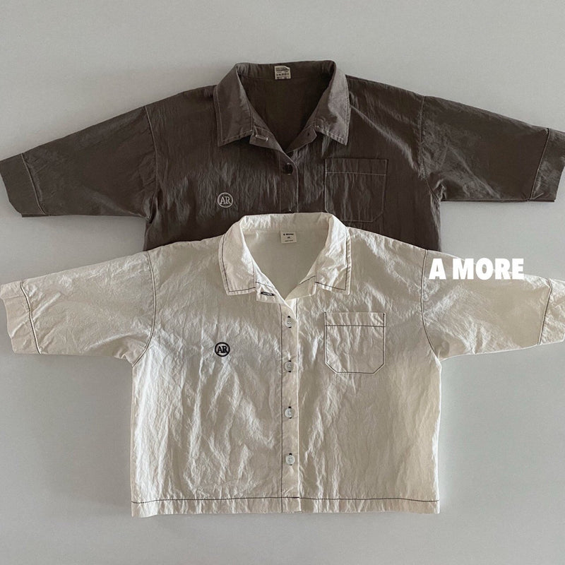 即納amore / stitch shirt 【for kids , jr】