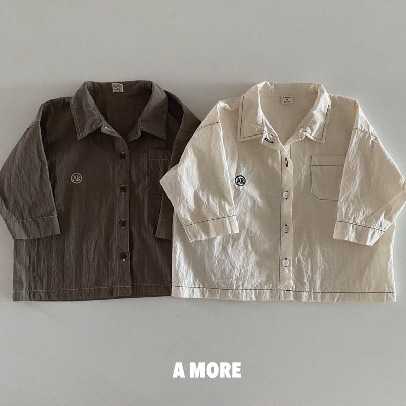 即納amore / stitch shirt 【for kids , jr】