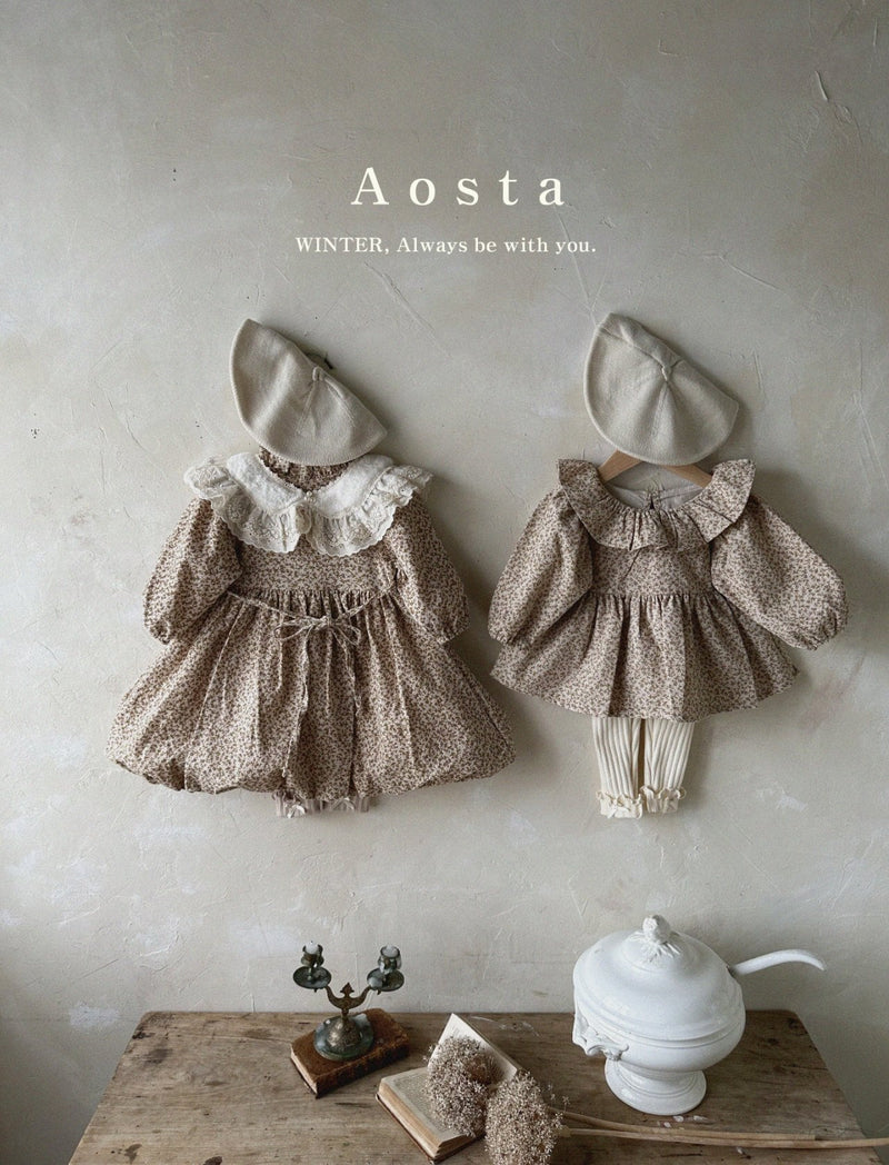 aosta / olivia balloon dress