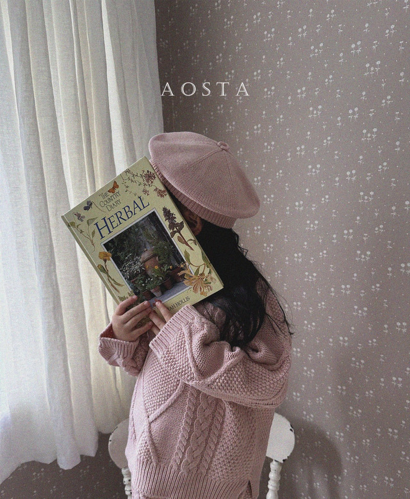 aosta / knit beret