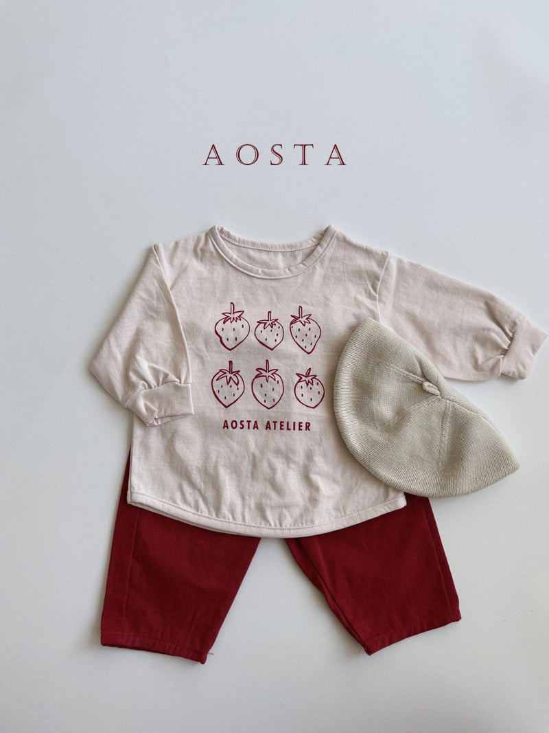 aosta / strawberry tee