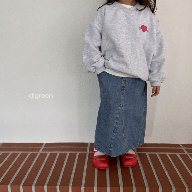 digreen / western skirt