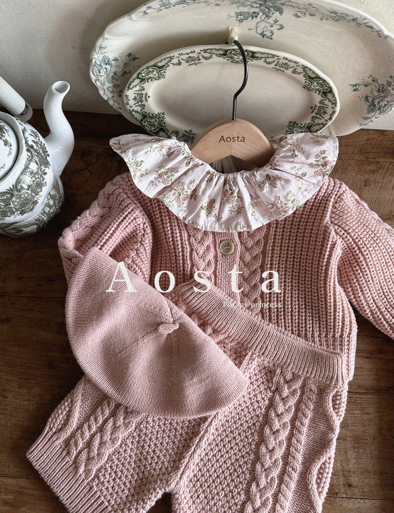 aosta / knit cardigan