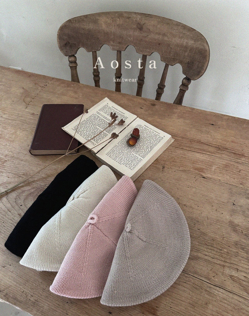 aosta / knit beret