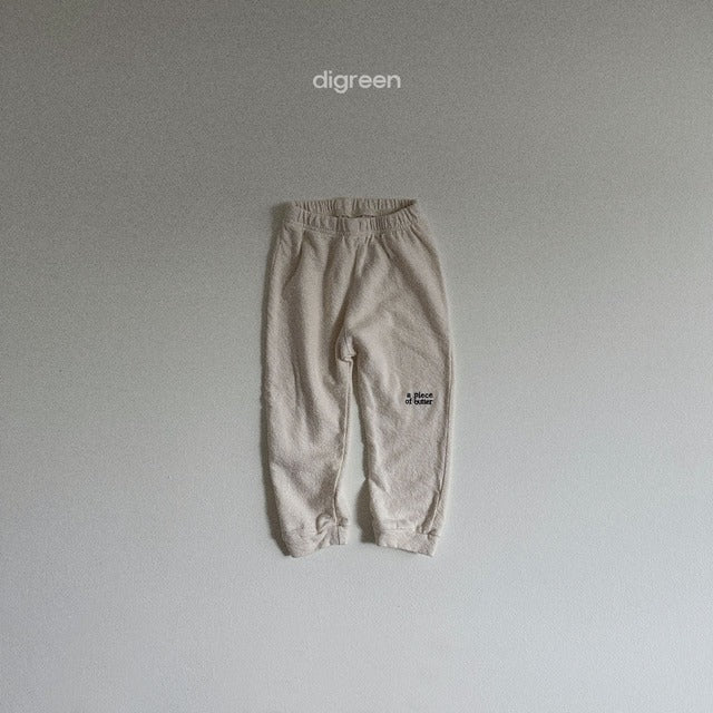 digreen / butter pants