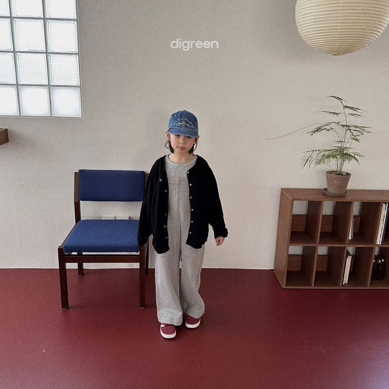 digreen / mudding cardigan