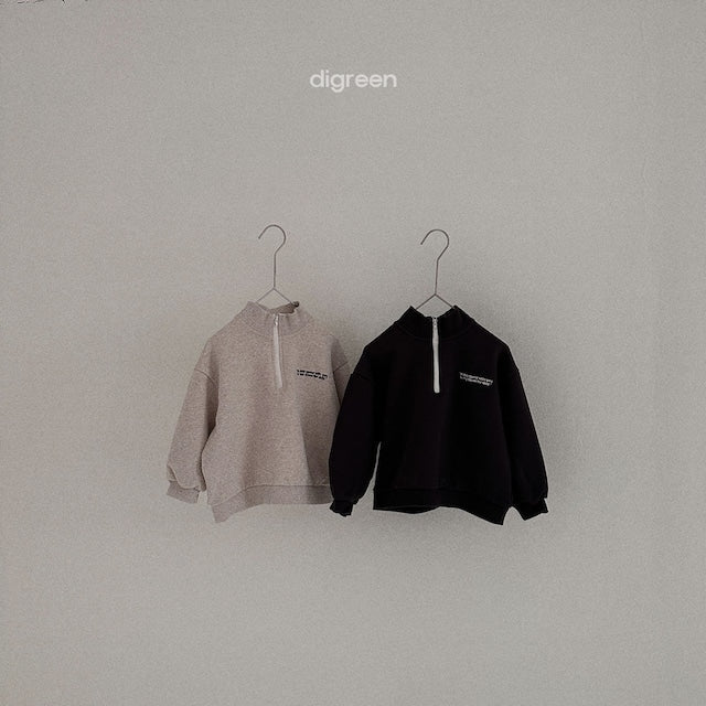digreen / mochi zip-up