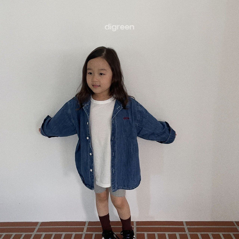 digreen / denim shirt