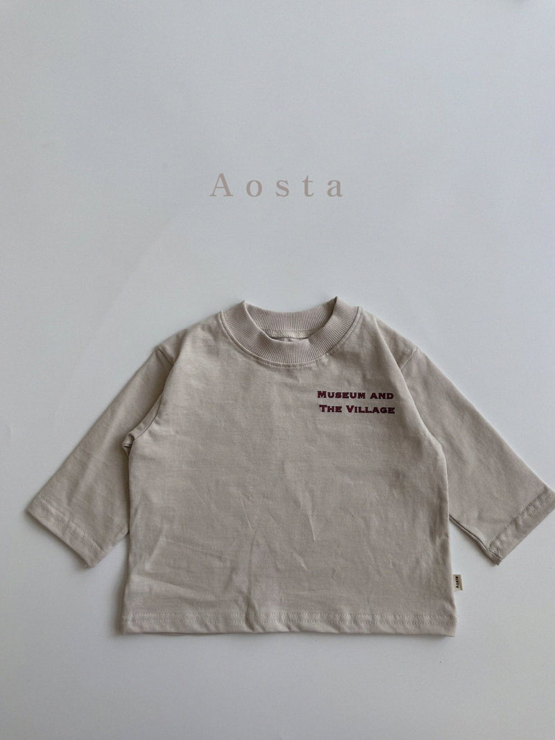 aosta / museum tee