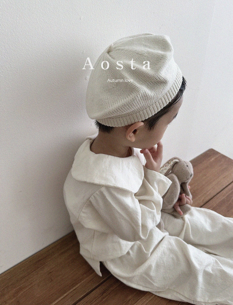 aosta / knit beret