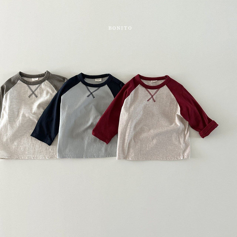 bonito / Guy raglan tee