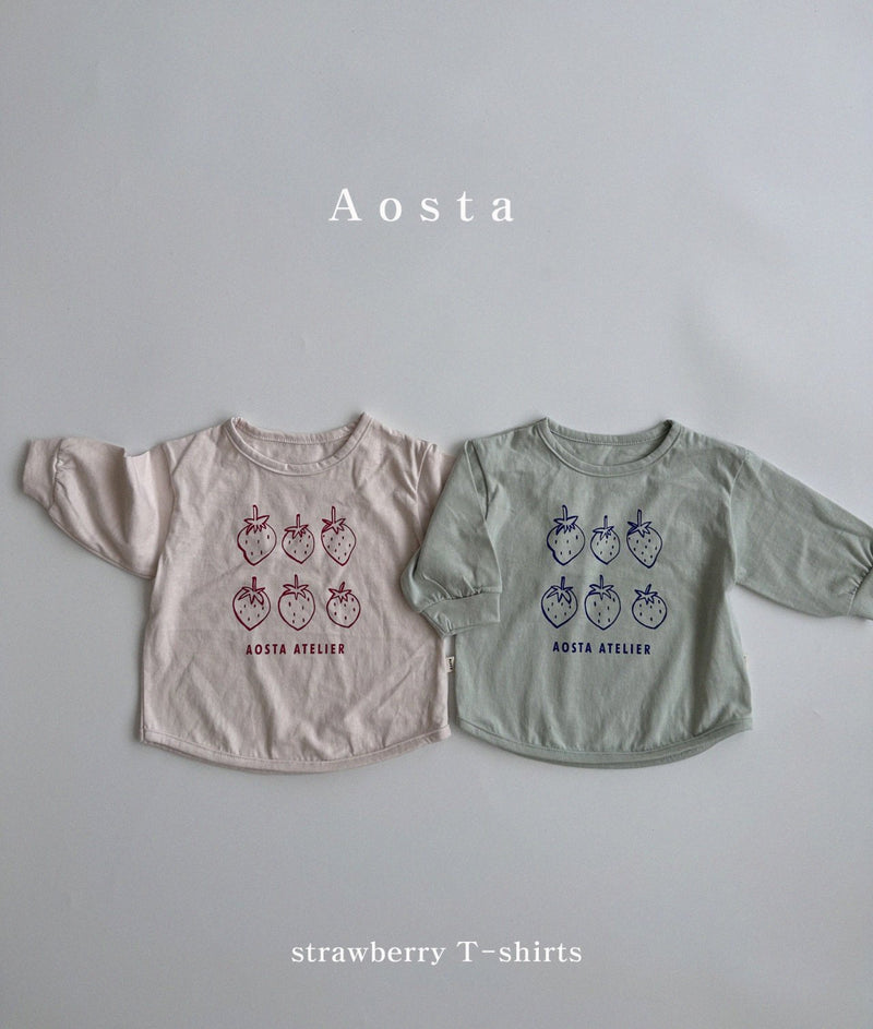 aosta / strawberry tee