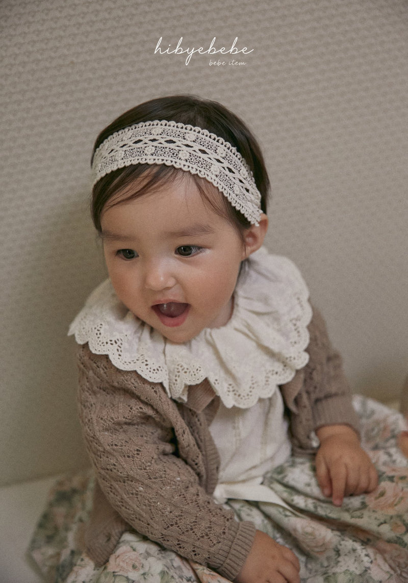 hi byebebe / bebe armand knit cardigan
