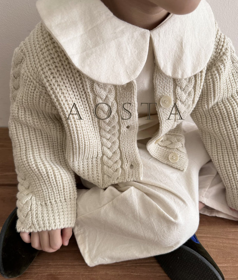 aosta / knit cardigan