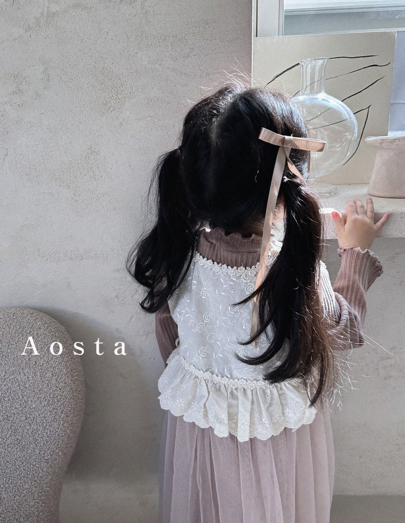 aosta / camellia one-piece