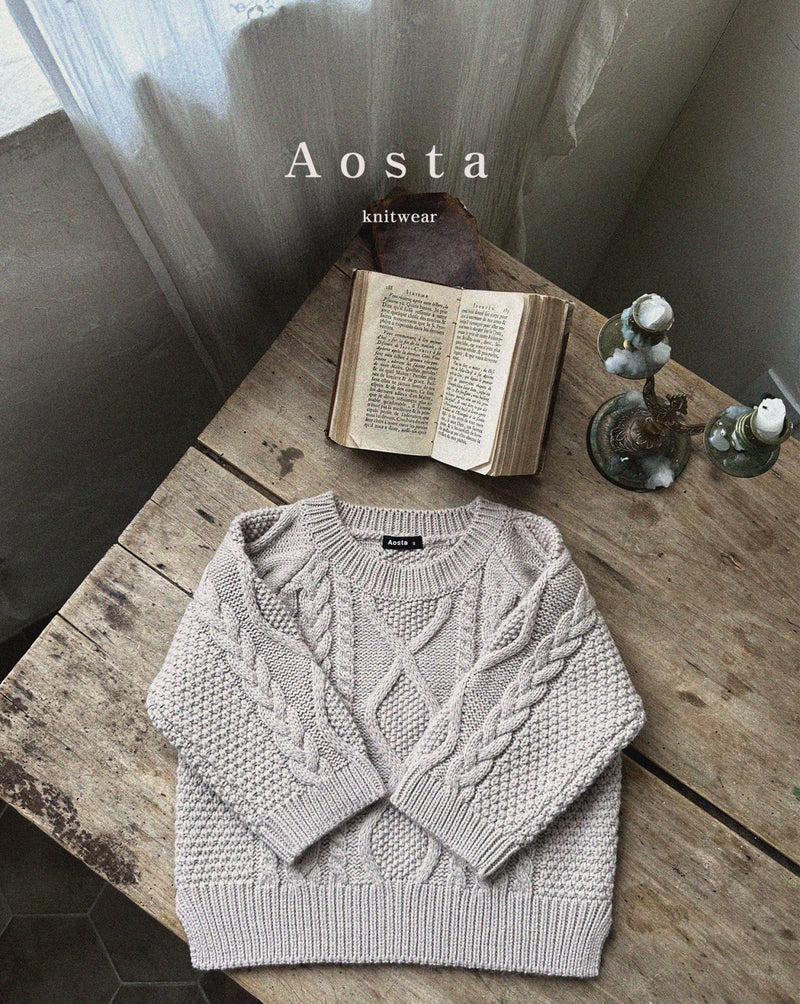 aosta / knit pullover