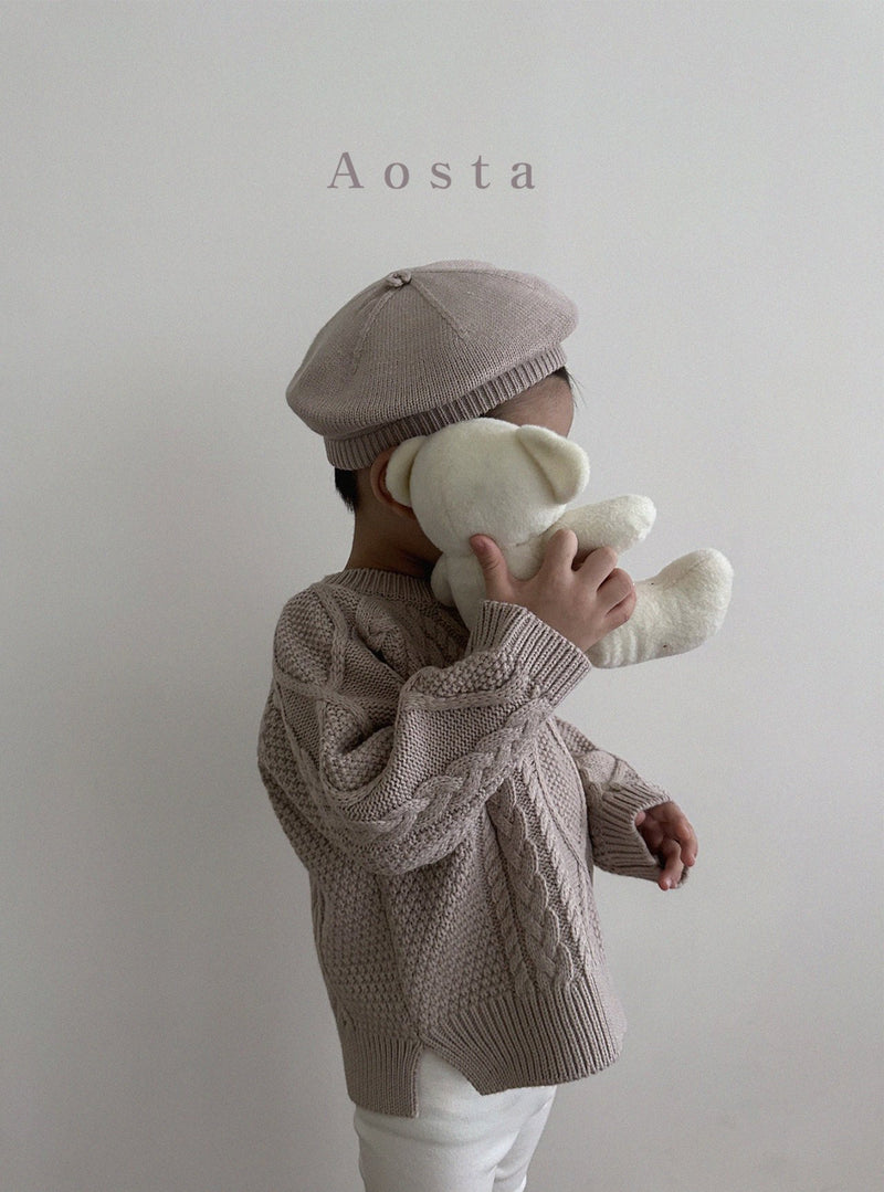 aosta / knit pullover