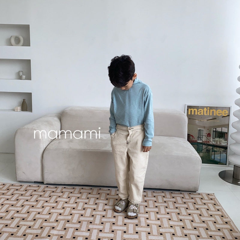 mamami / turtleneck tee 【for kids & jr.】