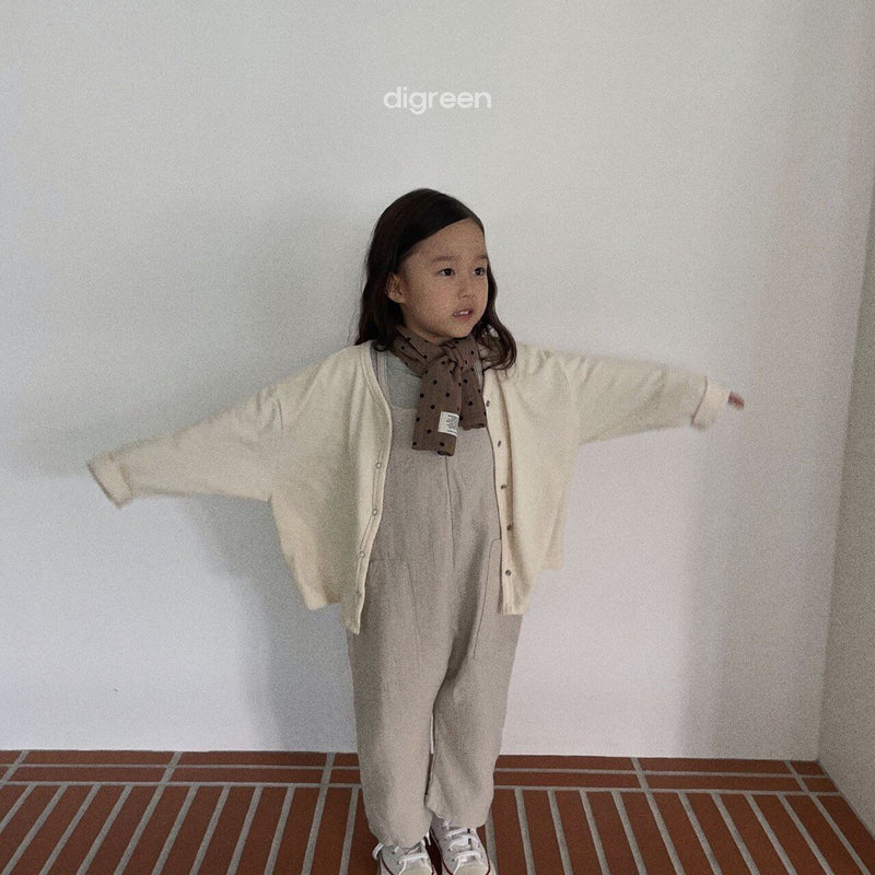 digreen / mudding cardigan