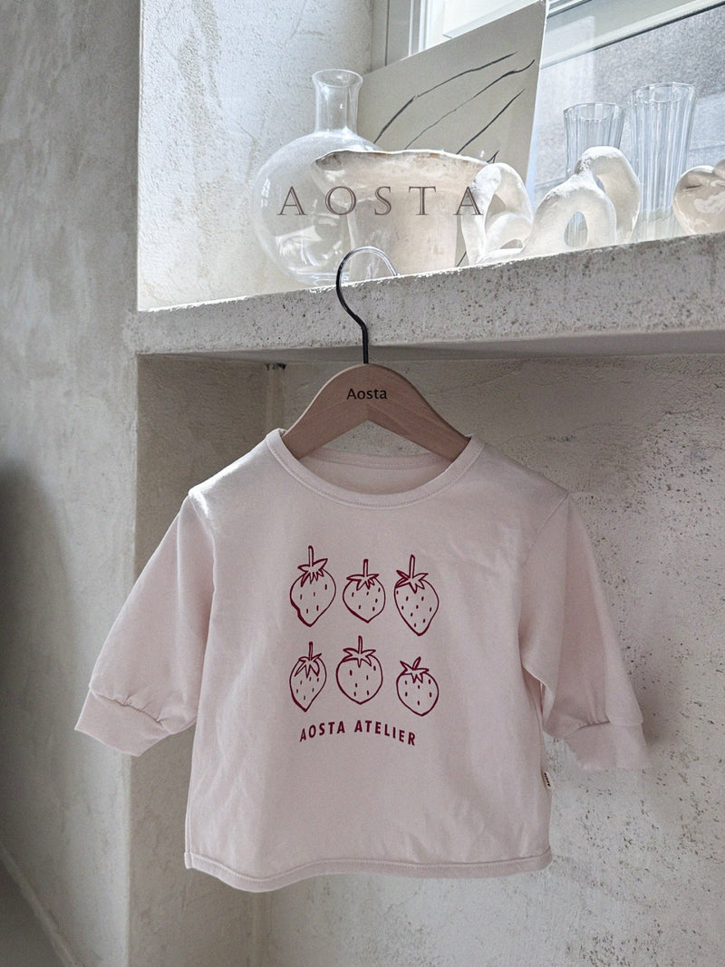 aosta / strawberry tee