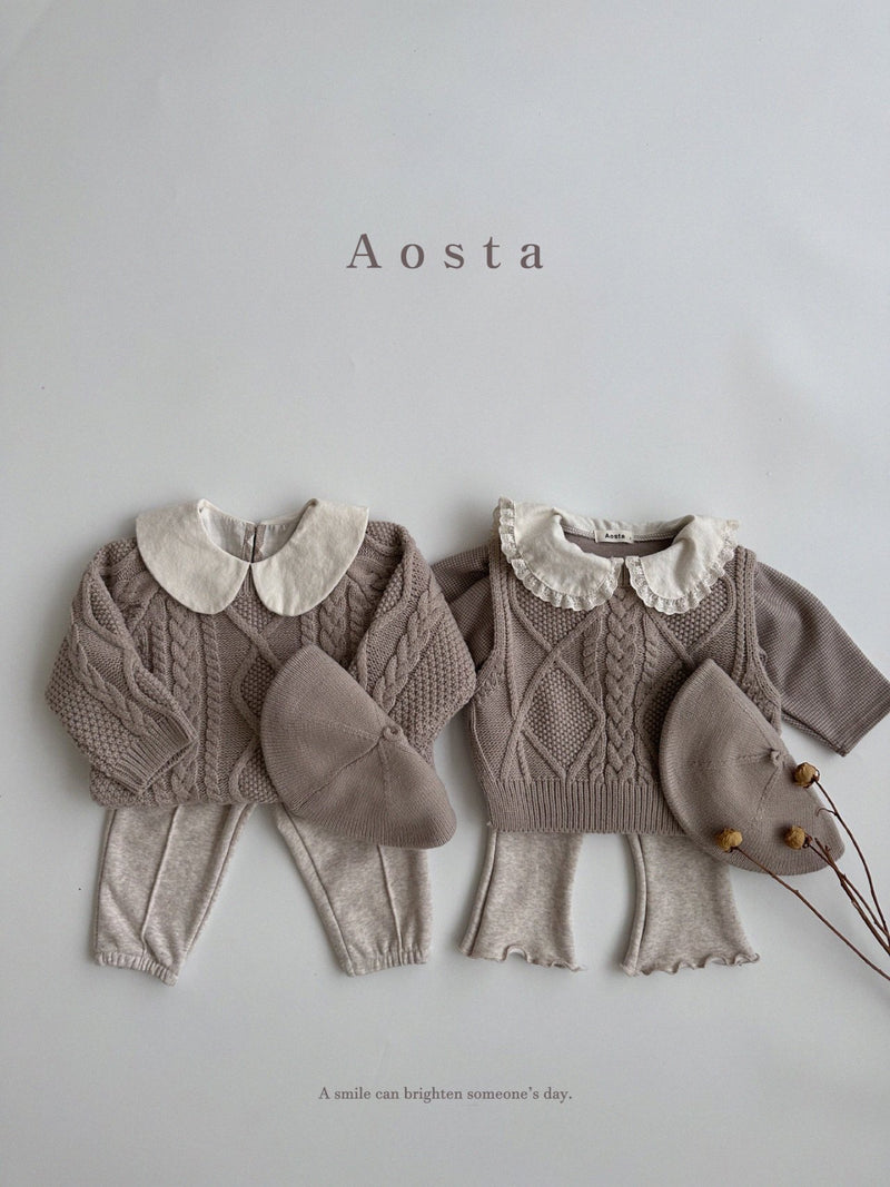 aosta / knit pullover