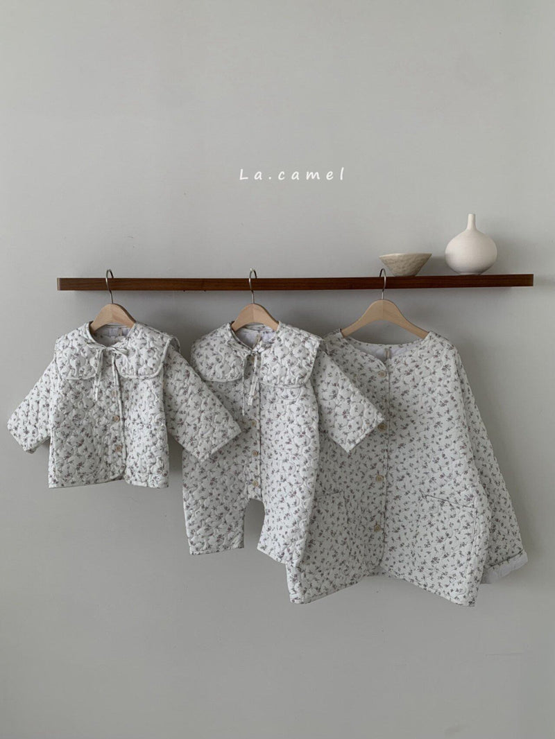 la camel / honey padding jacket2023