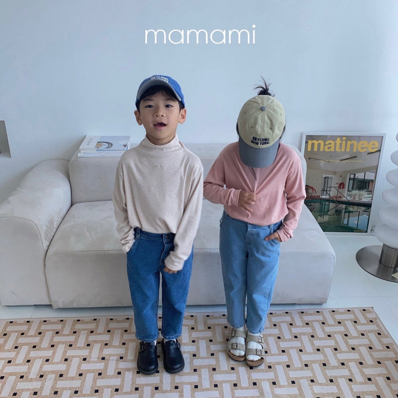 mamami / turtleneck tee 【for kids & jr.】
