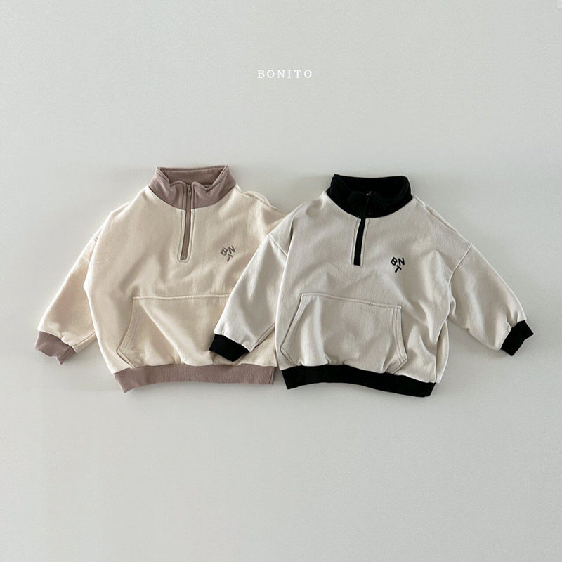 bonito / BNT half zipup mtm