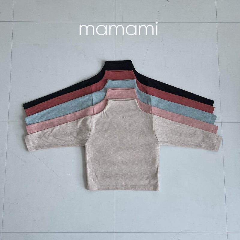 mamami / turtleneck tee 【for kids & jr.】