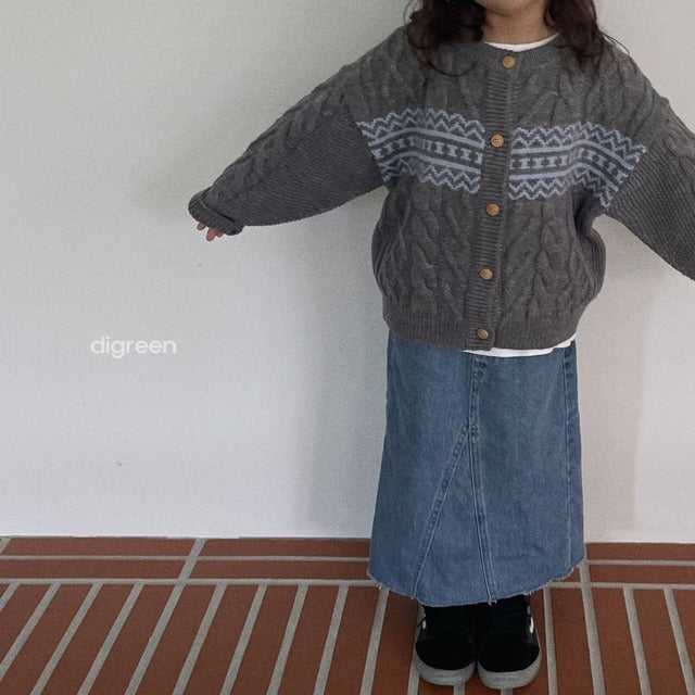 digreen / western skirt